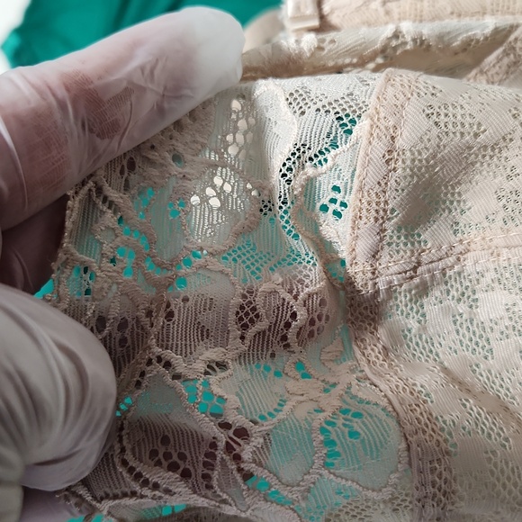 PANACHE Size 34GG. Elegant Lace Underwire Bra - Tan - Picture 9 of 12